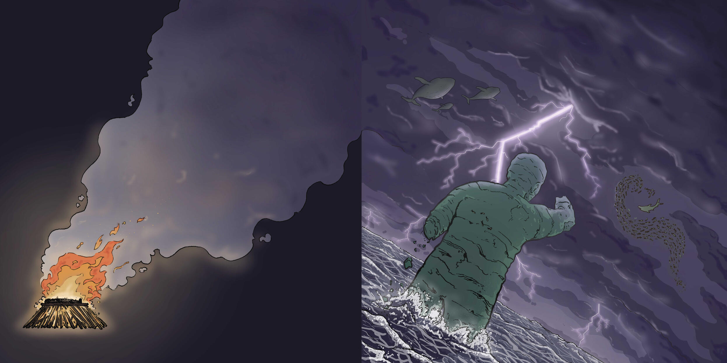 Album Cover Commission For Poet Connor Sansby (2025)